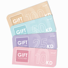 Load image into Gallery viewer, asap gift card بطاقات هداية إلكترونية
